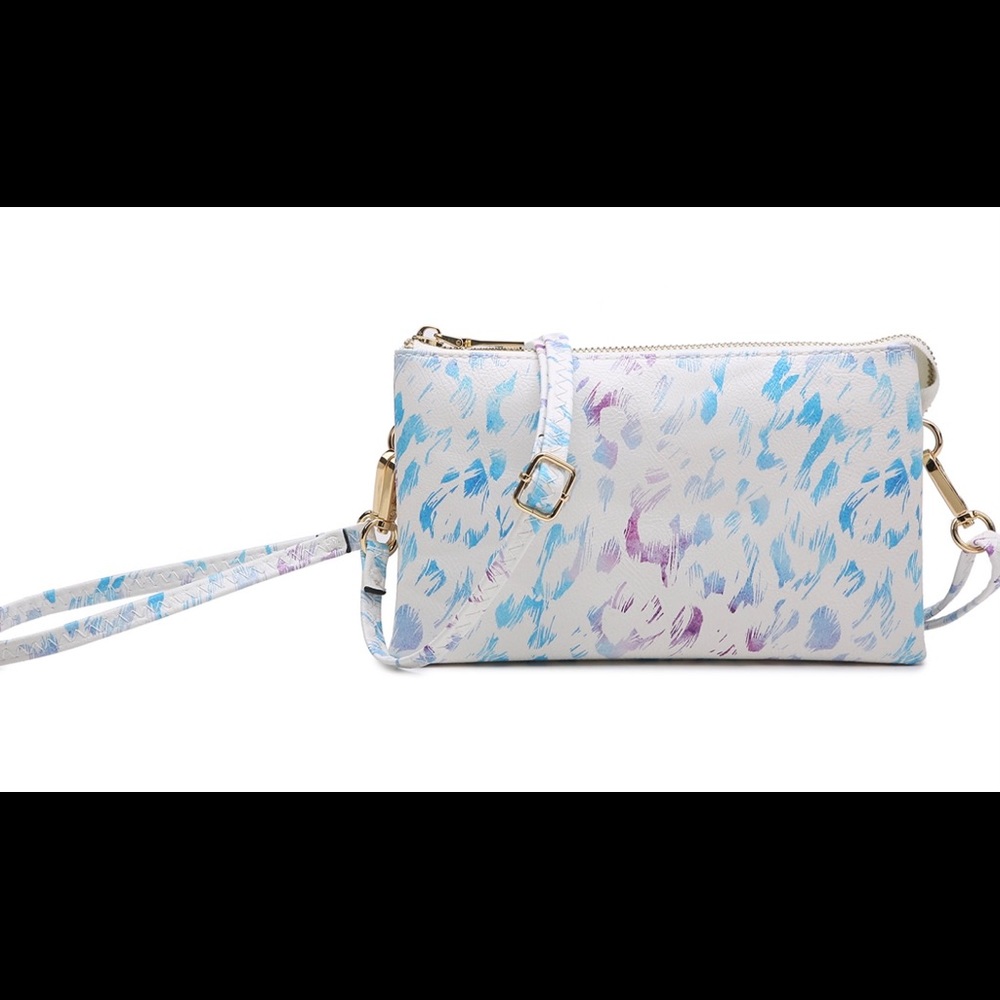 Cheetah Crossbody Wristlet (Vegan) - Jen & Co